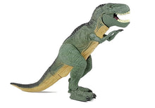 Dinosaurus Tyrannosaurus na baterie – chodící se zvuky | zelený