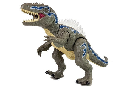 Dinozaur na dálkové ovládání Tyrannosaurus se světly šedý