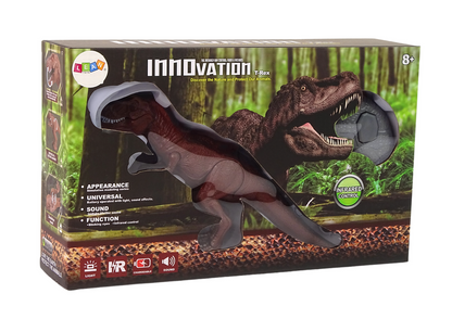 Dinozaur T Rex na dálkové ovládání – se zvuky na baterie