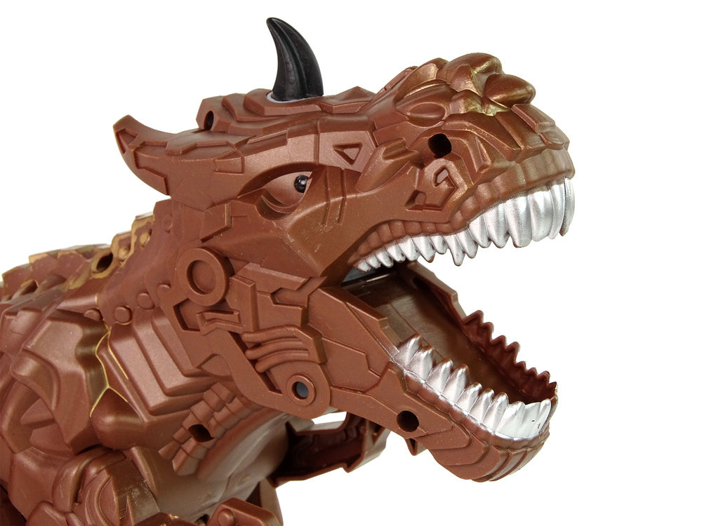 Dinozaurus na dálkové ovládání – s vodní párou | hnědý