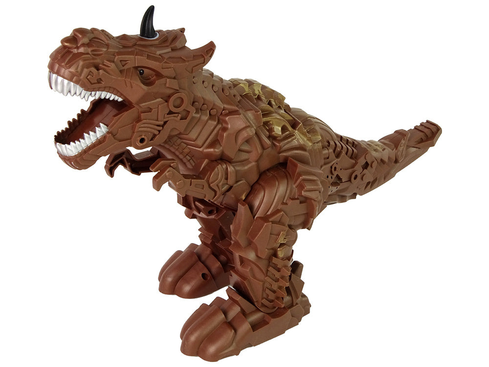 Dinozaurus na dálkové ovládání – s vodní párou | hnědý