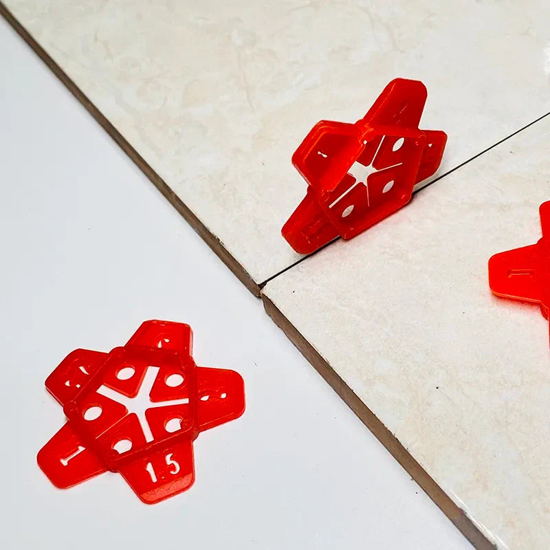 Distanční křížky hvězdičky na obklady 100 ks spáry 1 3mm