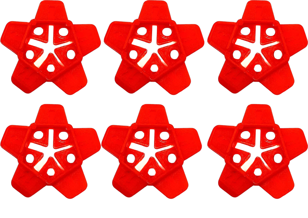 Distanční křížky hvězdičky na obklady 100 ks spáry 1 3mm