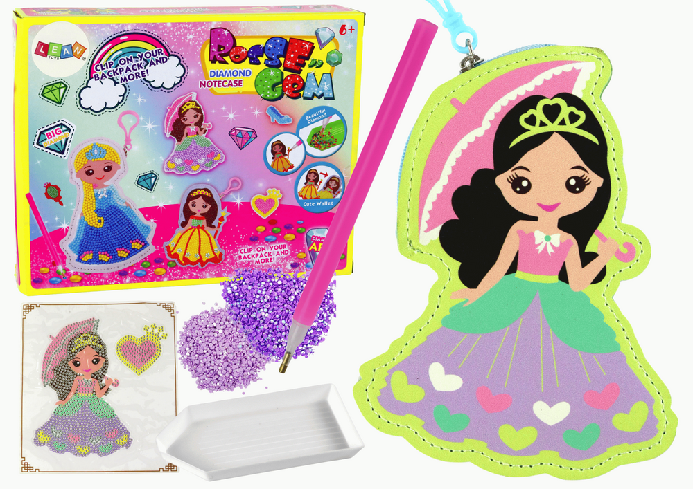 DIY sada na výrobu přívěsku princezny – kreativní set