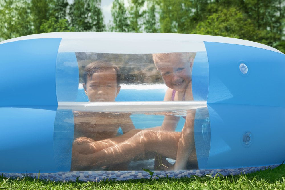 Dmuchací bazén 270x198x51 cm se sedátky a držáky – Bestway