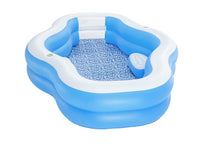 Dmuchací bazén 270x198x51 cm se sedátky a držáky – Bestway