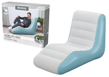 Dmuchací křeslo Bestway 75127 s flokovaným povrchem