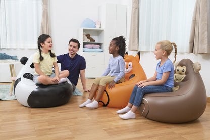 Dmuchací křeslo Liška 72x72x64 cm – s třpytkami | Bestway