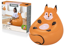 Dmuchací křeslo Liška 72x72x64 cm – s třpytkami | Bestway