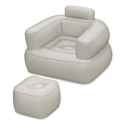 Dmuchací křeslo s flokovaným povrchem Bestway 75137