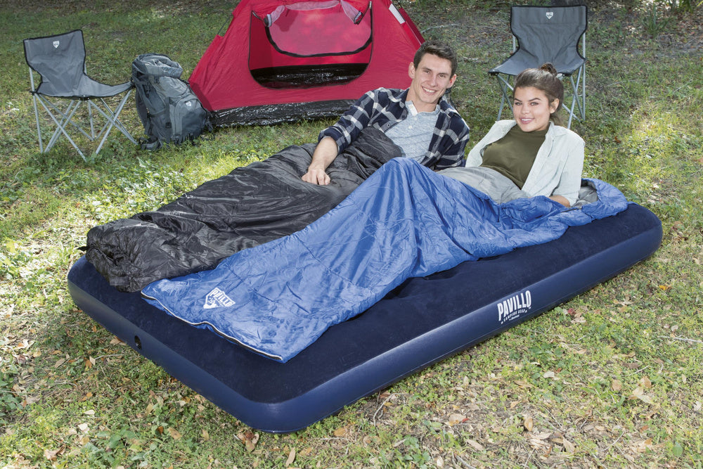 Dmuchací matrace 191x137 cm – pro 2 osoby s velurem | Bestway