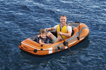 Dmuchací ponton 188x98 cm s veslami a pumpou – Bestway 61062