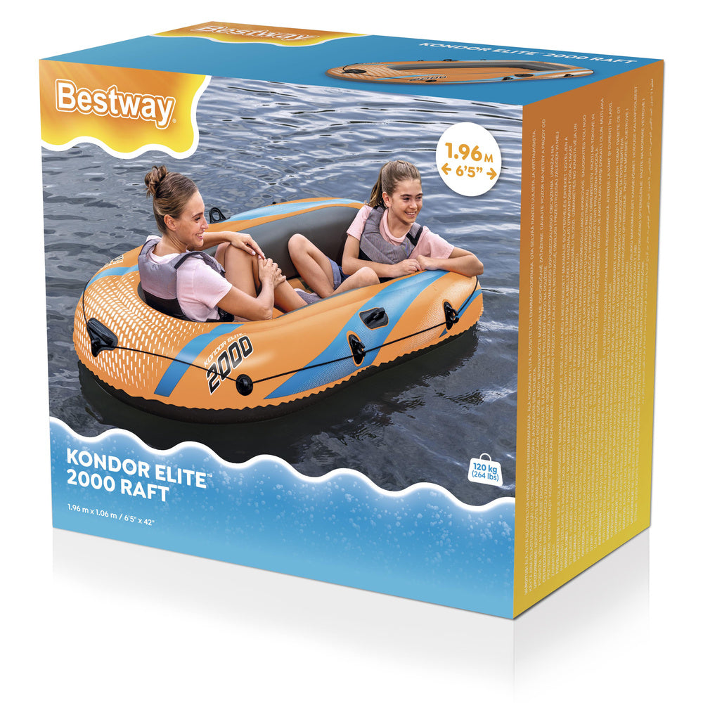 Dmuchací ponton 193x106 cm – s nafukovací podlahou | Bestway