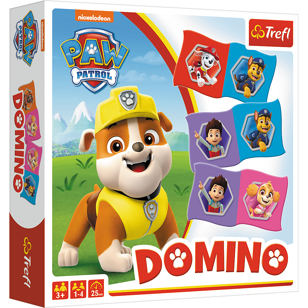 Domino rodinná hra pro děti od 3 let – Paw Patrol