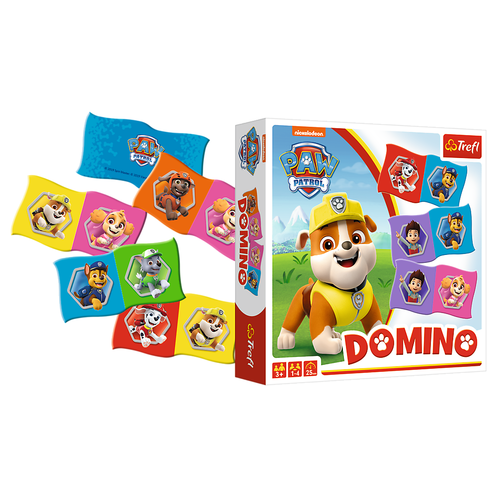 Domino rodinná hra pro děti od 3 let – Paw Patrol