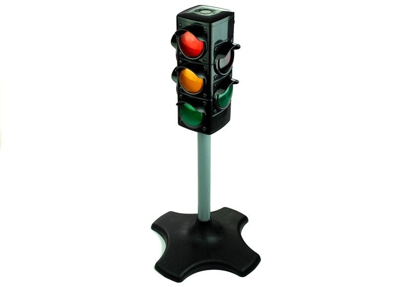 Dopravní semafor pro děti – se světly a základnou 72 cm
