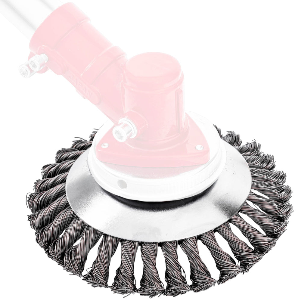 Drátěný kartáč na motorovou kosu 150mm/25,4mm – skroucený