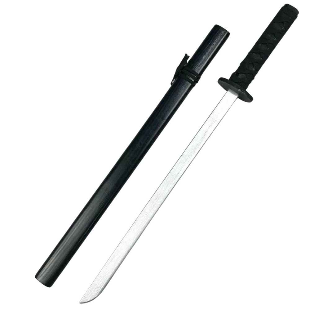 Dřevěná katana meč 70cm – na hraní a trénink | černá