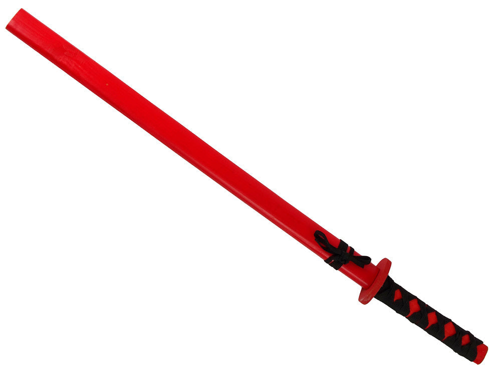 Dřevěný meč s pouzdrem – pro rytíře 73 cm | červený