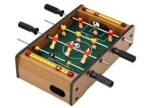 Dřevěný stolní fotbal mini 36x21,5x9cm – s počítadlem gólů