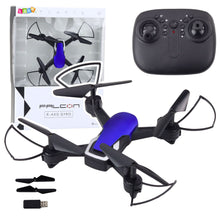 Dron na dálkové ovládání – 6osý gyroskop LED | modrý
