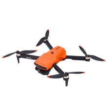 Dron s dvojitou HD kamerou – LED světla D6 PRO | oranžový