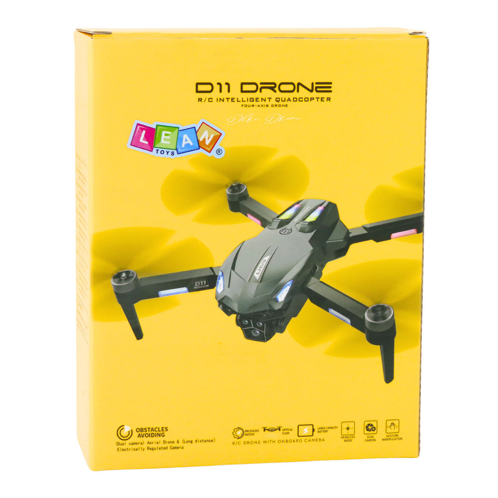 Dron s HD kamerou WiFi – na dálkové ovládání | D11 žlutý