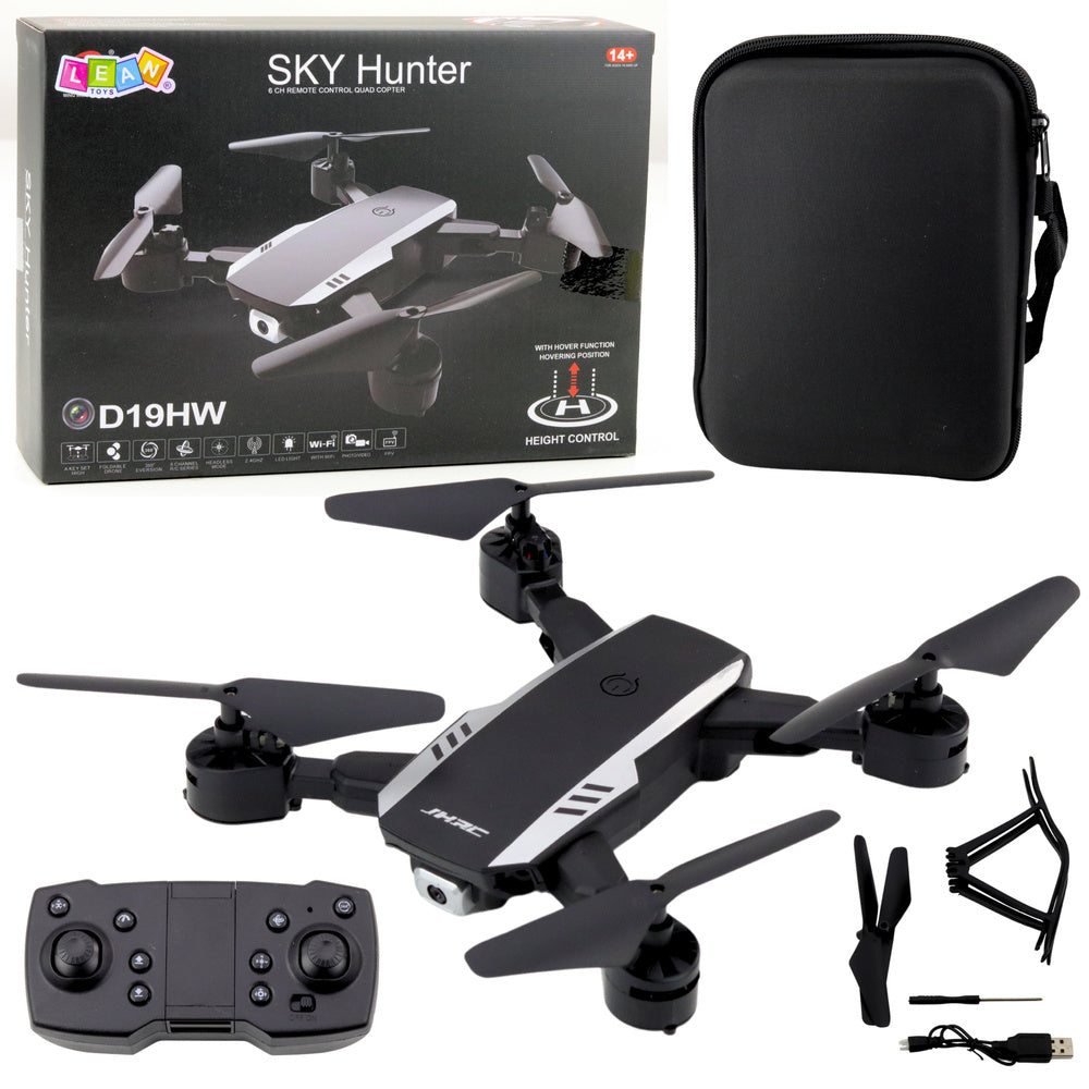 Dron s kamerou a Wi Fi přenosem Sky Hunter D19HW s pilotem