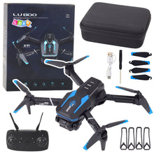 Dron s kamerou HD a LED světly – LU800 modrý