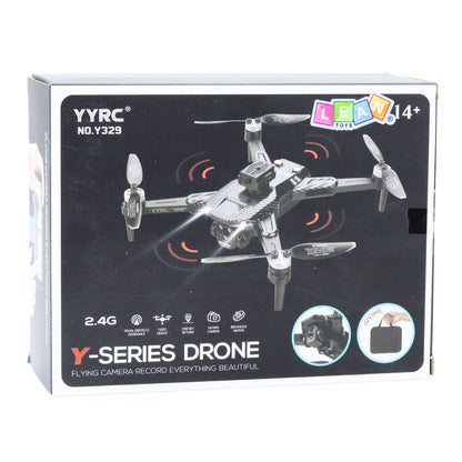 Dron s kamerou HD WiFi – LED světla aplikace | Y329 černý