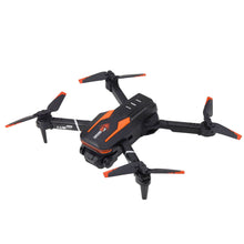 Dron s kamerou LU800 – skládací s LED světly | oranžový