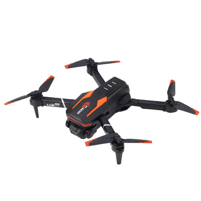 Dron s kamerou LU800 – skládací s LED světly | oranžový