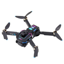 Dron se dvěma kamerami HD – LED světla LU60 | černý