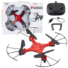Dron se světelnými efekty – 2.4GHz červený | RC ovládání
