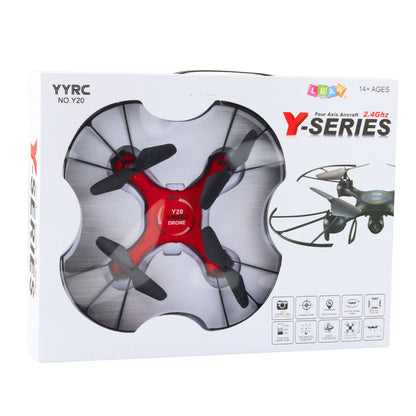Dron se světelnými efekty – 2.4GHz červený | RC ovládání