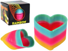 Duhová pružina antistresová hračka 6 cm – fidget toy