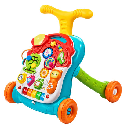 Edukační chodítko 5v1 s interaktivním panelem – Multicolor