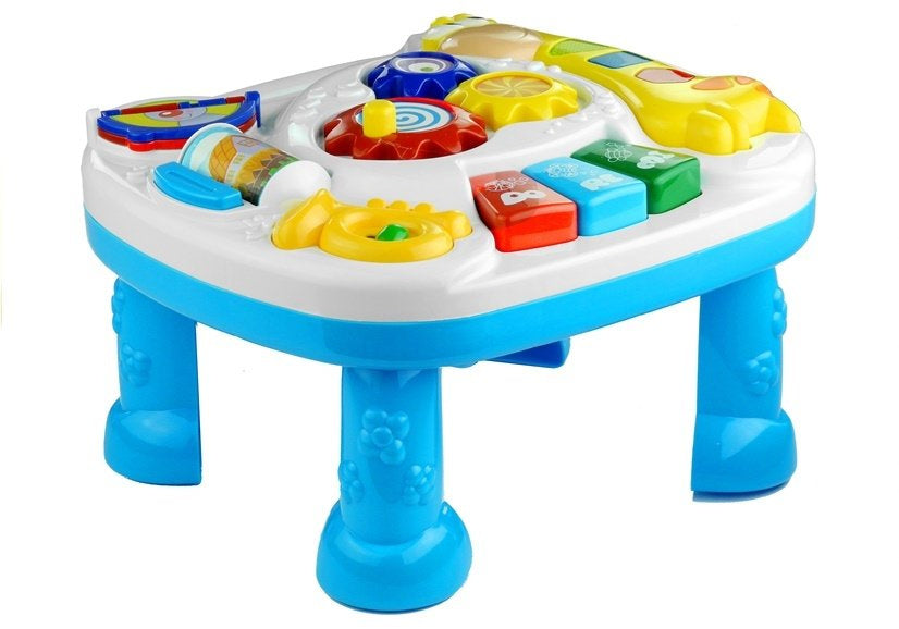 Edukační stolek se žirafou 2v1 – s pianem a světly