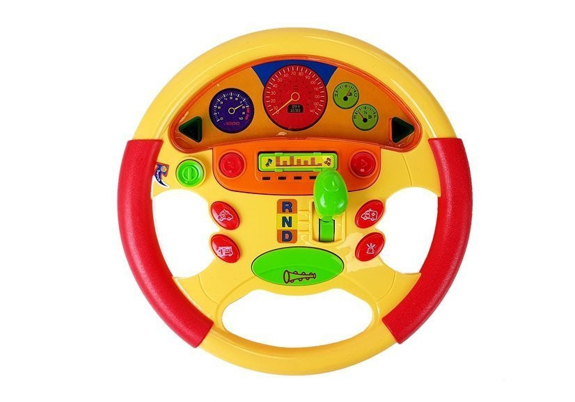 Edukační volant pro miminka se zvukovými a světelnými efekty