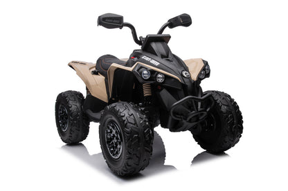 Elektrická čtyřkolka DK-CA002 Khaki 4x4 s dálkovým ovládáním
