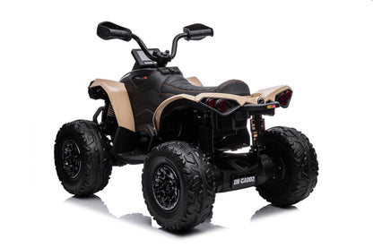 Elektrická čtyřkolka DK-CA002 Khaki 4x4 s dálkovým ovládáním