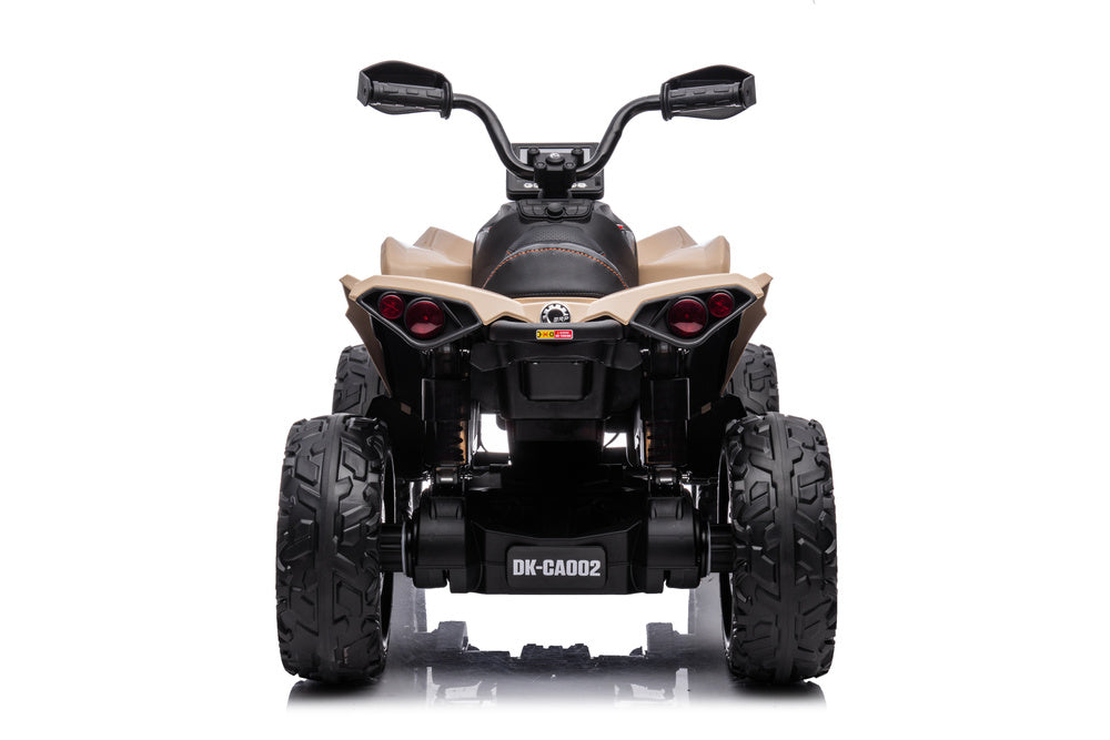 Elektrická čtyřkolka DK-CA002 Khaki 4x4 s dálkovým ovládáním