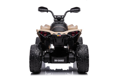 Elektrická čtyřkolka DK-CA002 Khaki 4x4 s dálkovým ovládáním