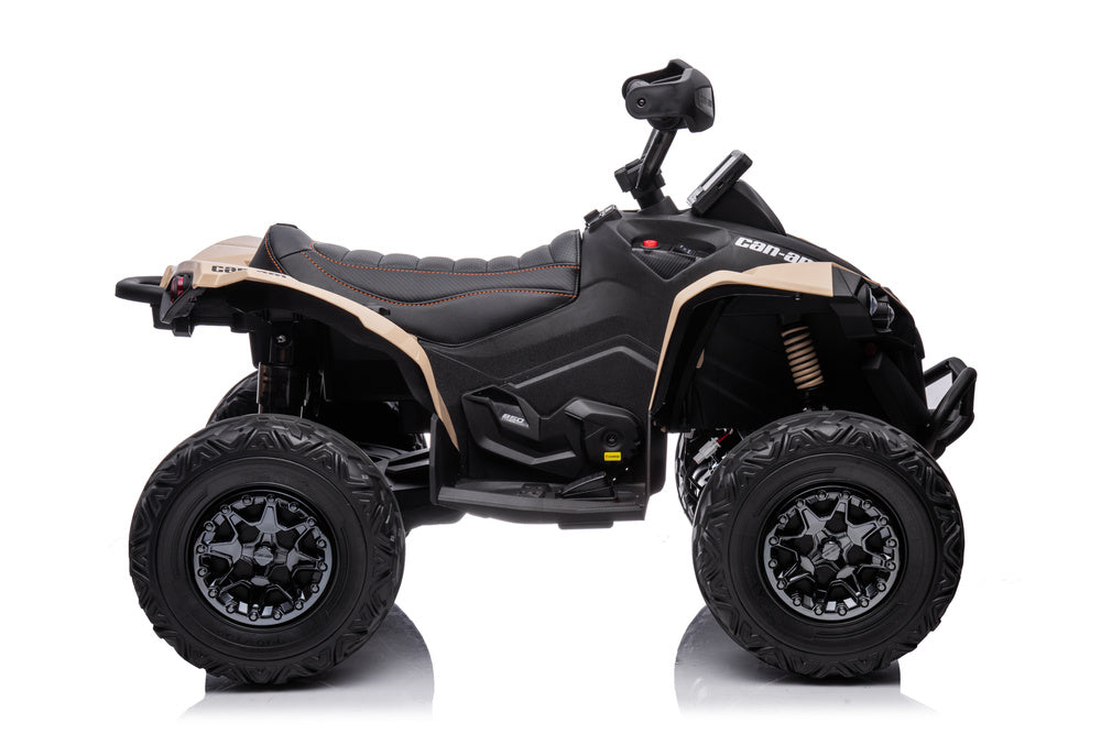 Elektrická čtyřkolka DK-CA002 Khaki 4x4 s dálkovým ovládáním