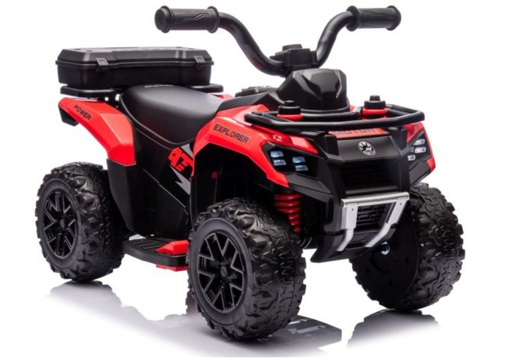 Elektrická čtyřkolka GTS1155 červená pro děti – akumulátorová