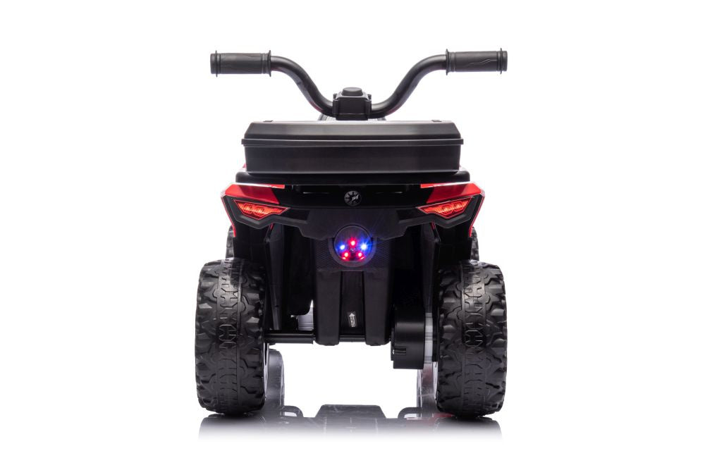 Elektrická čtyřkolka GTS1155 červená pro děti – akumulátorová