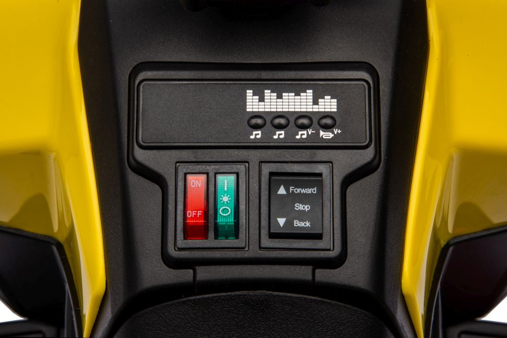 Elektrická čtyřkolka pro děti žlutá – GTS1155