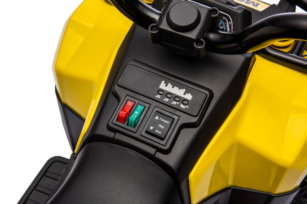 Elektrická čtyřkolka pro děti žlutá – GTS1155
