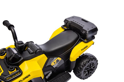 Elektrická čtyřkolka pro děti žlutá – GTS1155