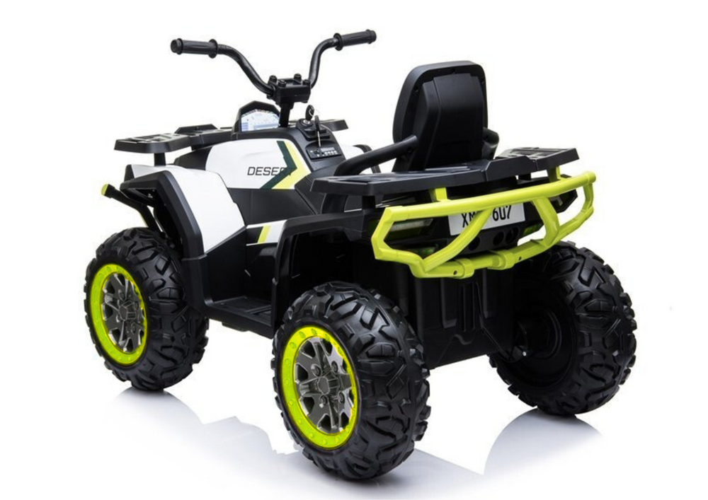 Elektrická čtyřkolka XMX607 bílá pro děti od 3 let – 12V